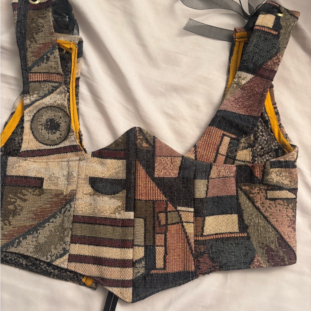 Abstract Pattern corset - Picture 7 of 8